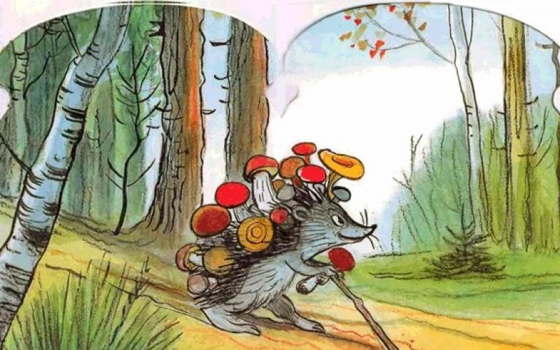 Сказка грибы Маленькая сказка про город грибов